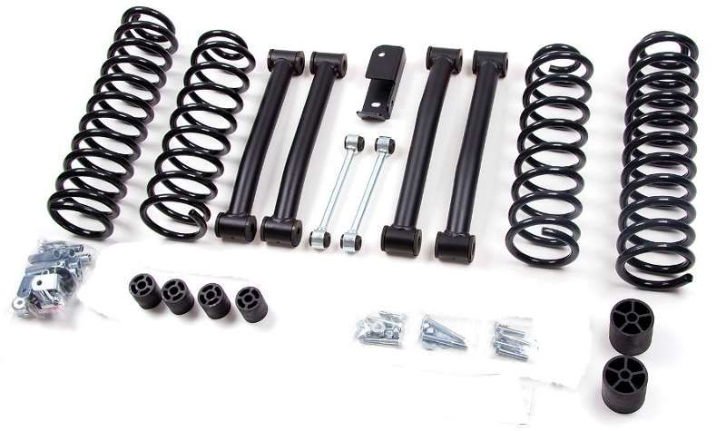 Zone Suspension 4" Lift Kit w/FOX Shocks 93-98 Grand Cherokee - Click Image to Close